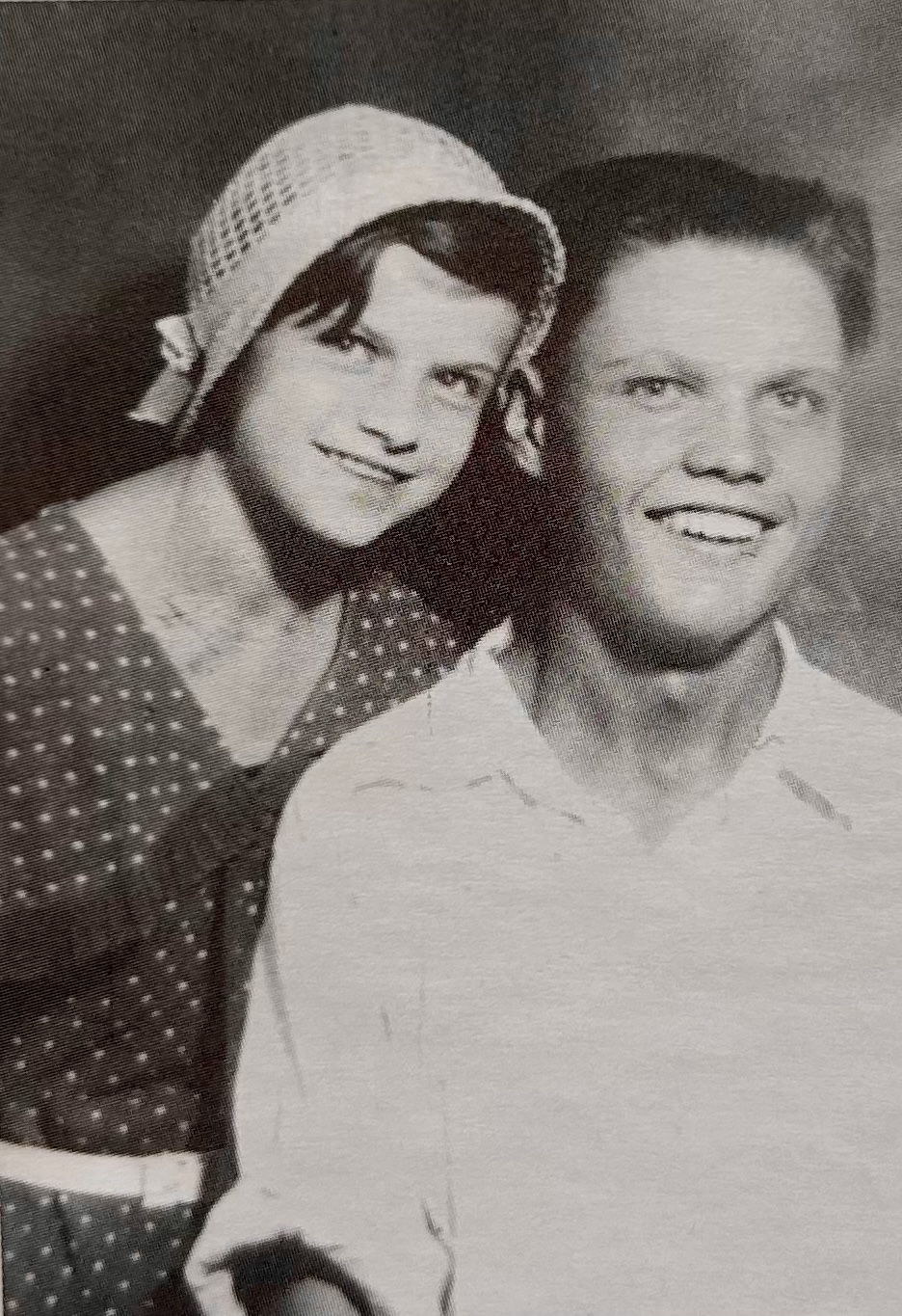 Uncle Bill and his sister Nedra.
